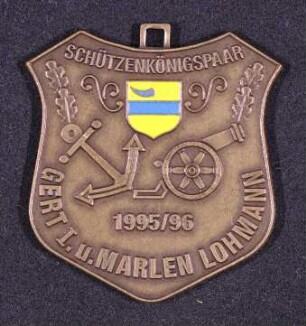 Orden Schützenkönig Neuss-Uedesheim 1995/96 Gert Lohmann