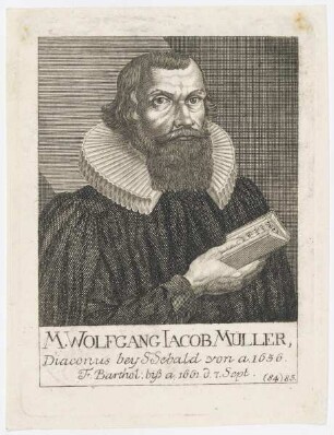 Bildnis des Wolfgang Iacob Müller