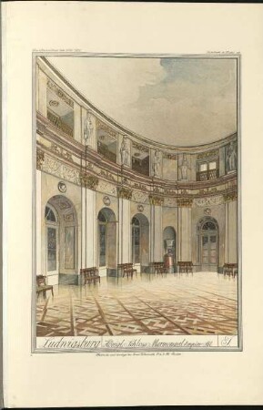 J. Königl. Schloss Marmorsaal.