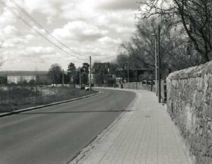 Radebeul. Waldstraße. Blick nach Südwesten