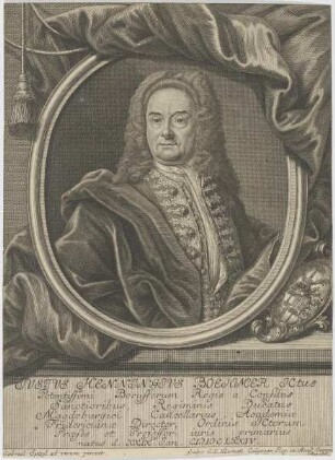 Bildnis des Justus Henningius Boehmer
