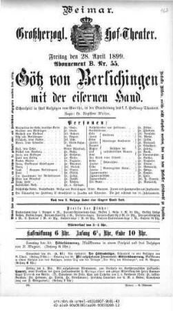 Götz von Berlichingen mit der eisernen Hand