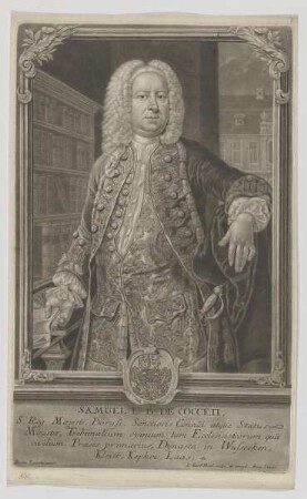 Bildnis des Samuel L. B. de Cocceii