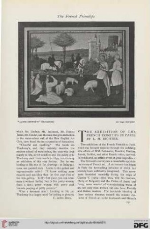 32: The exhibition of the franch primitifs in Paris
