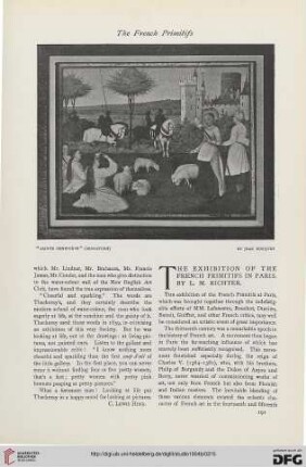 32: The exhibition of the franch primitifs in Paris