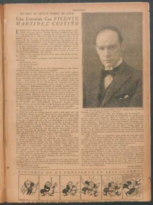 Historia de un concierto en seis cuadros