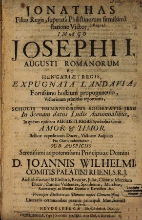 Jonathas imago Josephi I