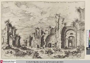 Ex Ruinis Thermarum Imp Dioclitiani, Prospectus Unus