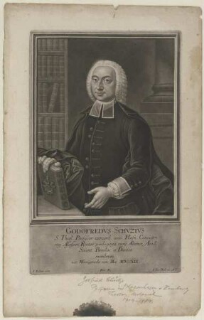 Bildnis des Gottfried Schütze