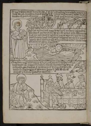 (1) Johannes, himmlisches Dankeslied über den Fall der Hure Babylons (Apc. XIX, 1-6). Johannes, Hochszeit(smahl) des Lammes (Apc. XIX, 6-8).