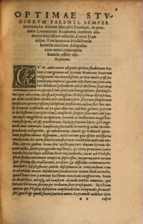 Compendivm Philosophiae Natvralis, Sev De Consideratione rerum Naturalium, earumq[ue] ad suum Creatore reductione, Libri XII