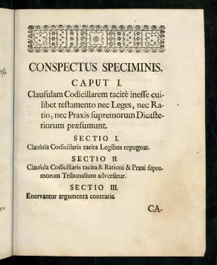 4r-4v, Conspectus Speciminis.
