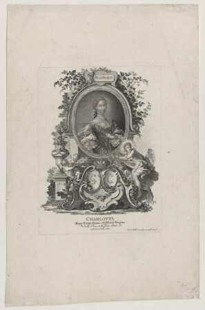 Bildnis der Charlotta, Magn: Britan: Regina