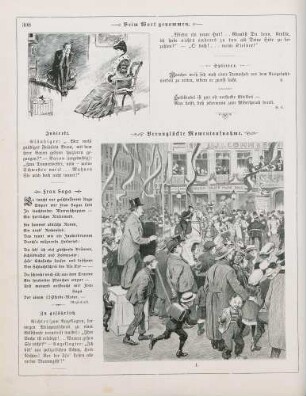 "Beim Wort genommen" "Verunglückte Momentaufnahme"