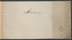 Adelaide; V, pf; A-Dur; LvBWV op. 46; KinB op. 46; op. 46
