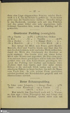 Gestürzter Pudding (vorzüglich)