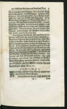 Porisma I.