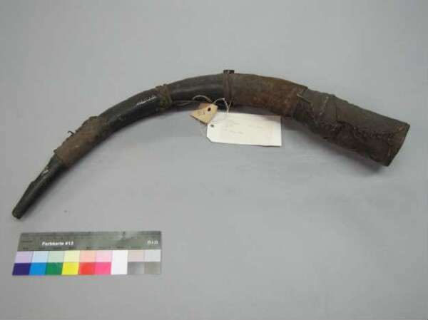 Horn made from antelope horn