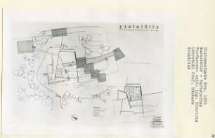 Gaststätte Landesgartenschau (Diplomarbeit bei Kurt Dübbers): Grundriss Obergeschoss 1:200