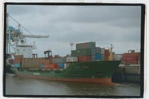Baltic Trader (1995), Containerschiff, H. Buss, Leer, Bau-Nr. 648