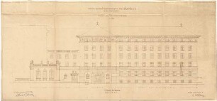Bestelmeyer, German; München, Hofgartenstr. 3; Köglmühl - Areal, Wohn- und Geschäftshausneubau - Ansicht von der Hofgartenstraße