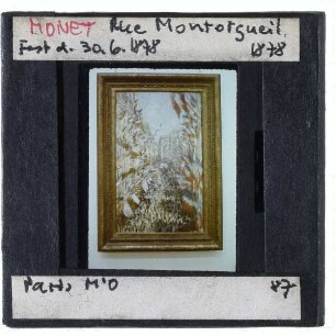 Monet, Rue Montorgueil