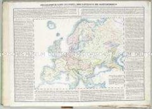 Geographisch-Historischer Atlas von Europa: Ethnographische Karte von Europa