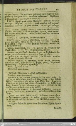 XXXVI. Qualis erat amnis Maeander?