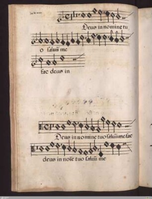 Ivo de Vento : Deus in nomine tuo