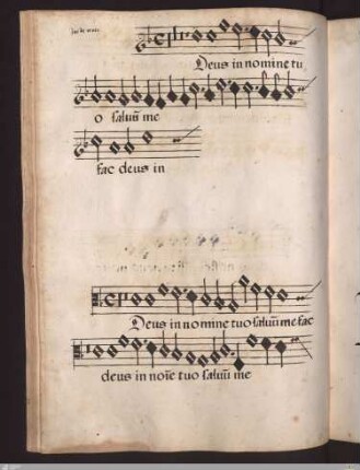 Ivo de Vento : Deus in nomine tuo