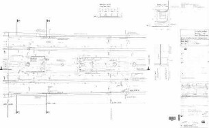 Stuttgart Hbf: Werkplan Block 1 km 0.113 - 0.160 / Be- und Entwässerung S-Bahntunnel Block 1