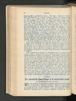 Über imperativische Namenbildungen in der niederdeutschen Sprache.