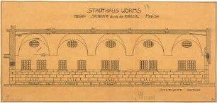 Fischer, Theodor; Worms; Cornelianum - Halle (Schnitt)