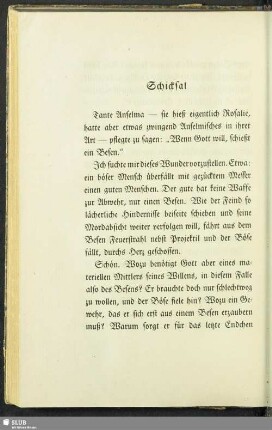 Schicksal