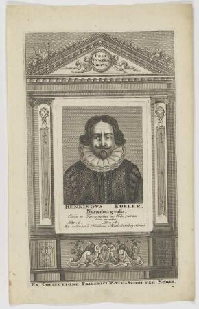 Bildnis des Henningvs Koeler