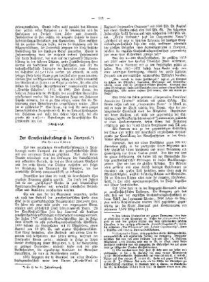 Der Genossenschaftskongreß in Liverpool