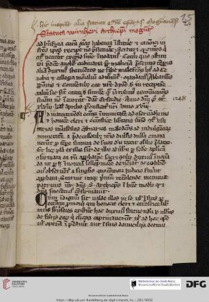 Statuta concilii Moguntinensis