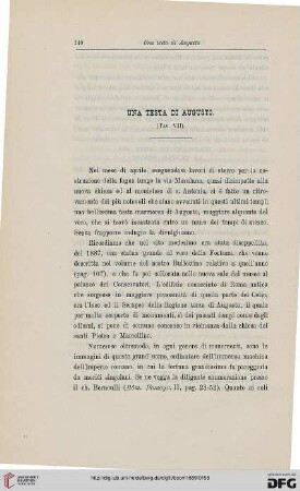 17: Una testa di Augusto