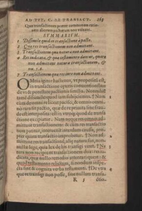 Quae transactiones praeter communem rationem aliorum pactorum non valeant