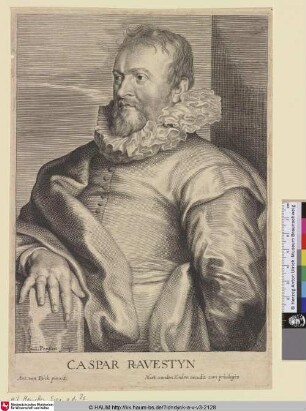 Caspar Ravesteyn [Porträt des Malers Jan Antonisz van Ravesteyn; Jan Anthonius van Ravesteyn; Portret van de schilder Jan Antonisz. van Ravesteyn]