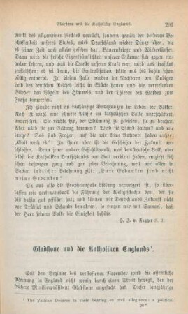 291-310 Gladstone und die Katholiken Englands