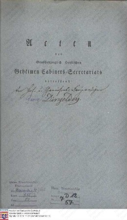 Dingeldey, Georg Christian, Hof- und Garnisonsprediger zu Darmstadt; Dingeldey, Georg, Predigtamtskandidat