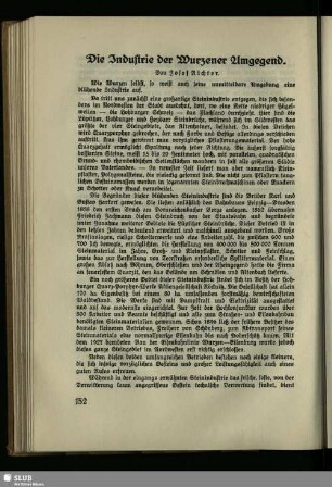 Die Industrie der Wurzener Umgegend