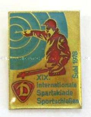 Sportvereinigung "Dynamo", 19. Internationale Spartakiade im Sportschießen in Suhl