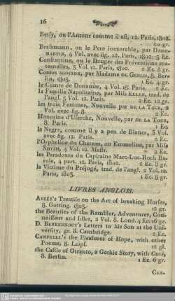 Livres anglois