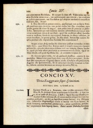 Concio XV.