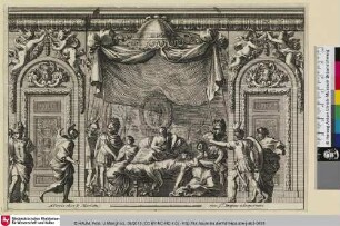 [Alkoven mit dem Tod der Kleopatra; La Mort de Cléopâtre]