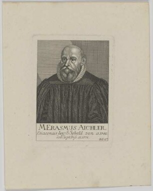 Bildnis des Erasmus Aichler