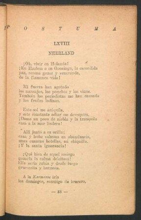 LXVIII - Neerland