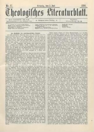 249-252 Zur Geschichte des neutestamentlichen Kanons
